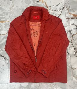 Red Casual Jacket