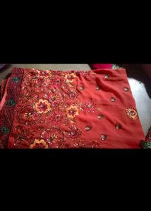 Full Work Saree With Blouse