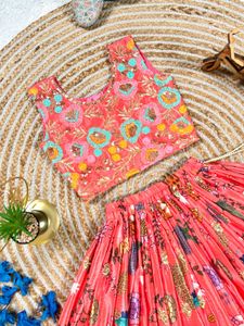 Girls Lehenga Choli Set