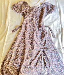 Floral Print Mini Dress