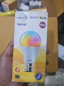 Wipro Garnet 9W WiFi Smart LED Bulb with Music Syn
