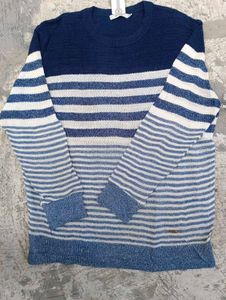 Striped Knit Sweater