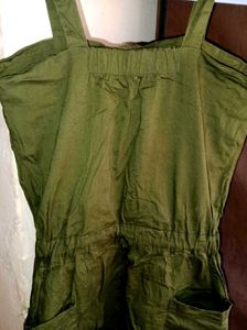 Olive Green Jumpsuit