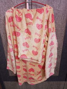 Cozy 'Love' Warm Coordset (Fleece inside)