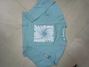 Blue Illusion Long Sleeve Tee