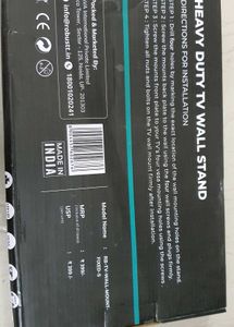 HEAVY DUTY TV WALL STAND ,BRAND NEW ,UNUSED ,