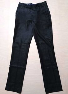 Men Regular Fit Cotton Pant (Black, 30)