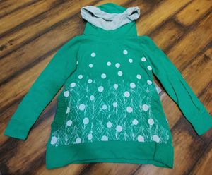 Cute Green Girls Hoodie