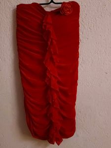 Valentine Special Red Tube Dress