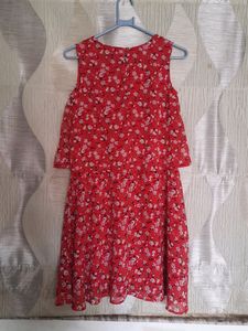 RED DRES🤩🤩 13 To 14 Years  Party Dress For Young