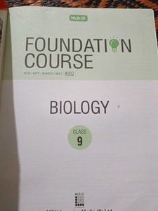 MTG Foundation Course Biology - Class 9