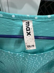 MAX Printed Layered Chemise Set