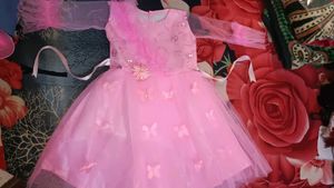 Fairy Frock Set For 5 To 6 Years Girl