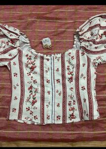 Floral Crop Top