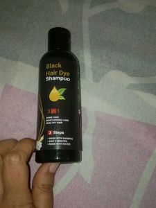 Hair Dye Shampoo Black Colour Hai