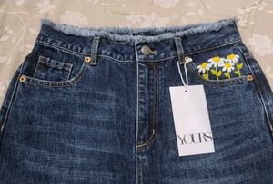 Daisy Embroidered Wide Leg Jeans