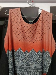Strechable High Low TOp