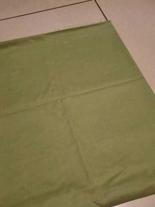 Unstitched Plain Cotton  Pista Green Fabric