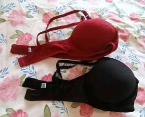 2 Pair Of Paded Tshirt Bra