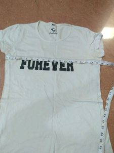 Forever White T Shirt