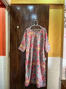 42 bust cotton kurta set for women