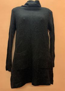 Midnight Starry Glitter Black Dress