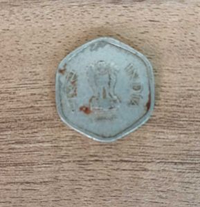 VINTAGE 20 PAISA COINS