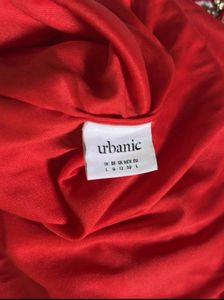 Red One-Shoulder Bodycon Dress