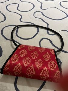 Embroidered Clutch Purse