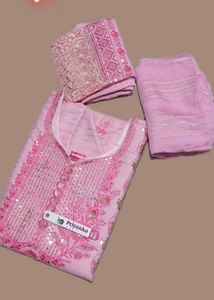 Elegant Pink Kurta Set