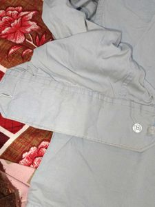 Light Blue Long Sleeve Shirt