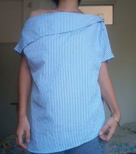 Striped Off-Shoulder Top