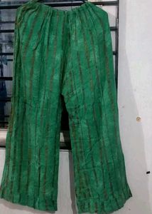 Green &amp; White Kurta