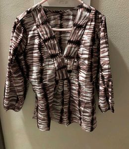 Patterned Blouse