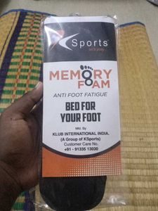 New Shoe Soal ( memory Foam) Bed For Your Foot