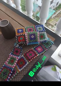 Multicoloured Beaded Bag With Gujarati Touch