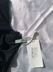 Brand New (Newme) Black Cutout Ruched Dress