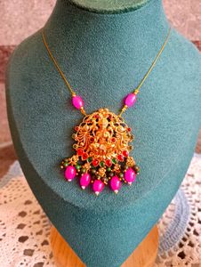 Lakshmi Kasu Pendent Invisible Chain