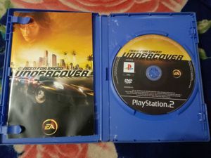 Need For Speed Undercover PS2 DVD