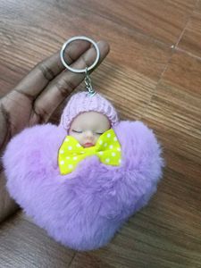 Cute Baby Keychain