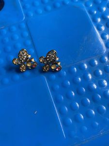 Butterfly Stone Earring