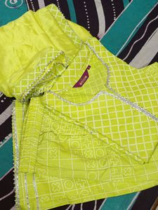 3 Piece Kurta Set With Dupatta