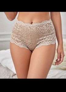 Lace High-Waisted Briefs