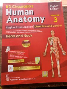 BD Chaurasia Anatomy Books Set + IB SINGH EMBROLOGY