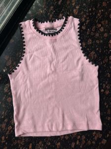 Cute pink tank top