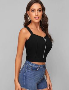 bold basic black top