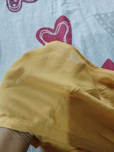 Yellow Mash Top For Ladies