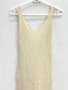 Ribbed Knit Tank Dress