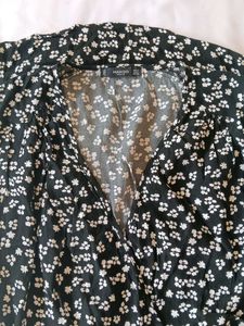 Floral Print Mini Dress