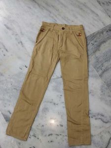 The Man Formal Golden Jeans